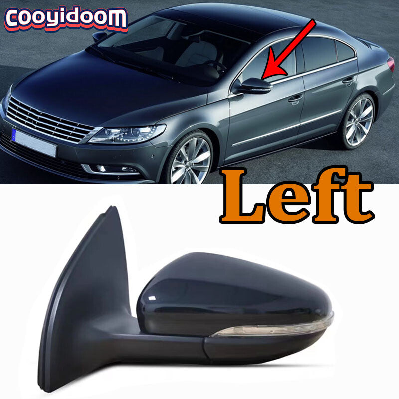 Left Heat non-automatic dimming puddle light power door mirror suitable for Volkswagen 2013-2015