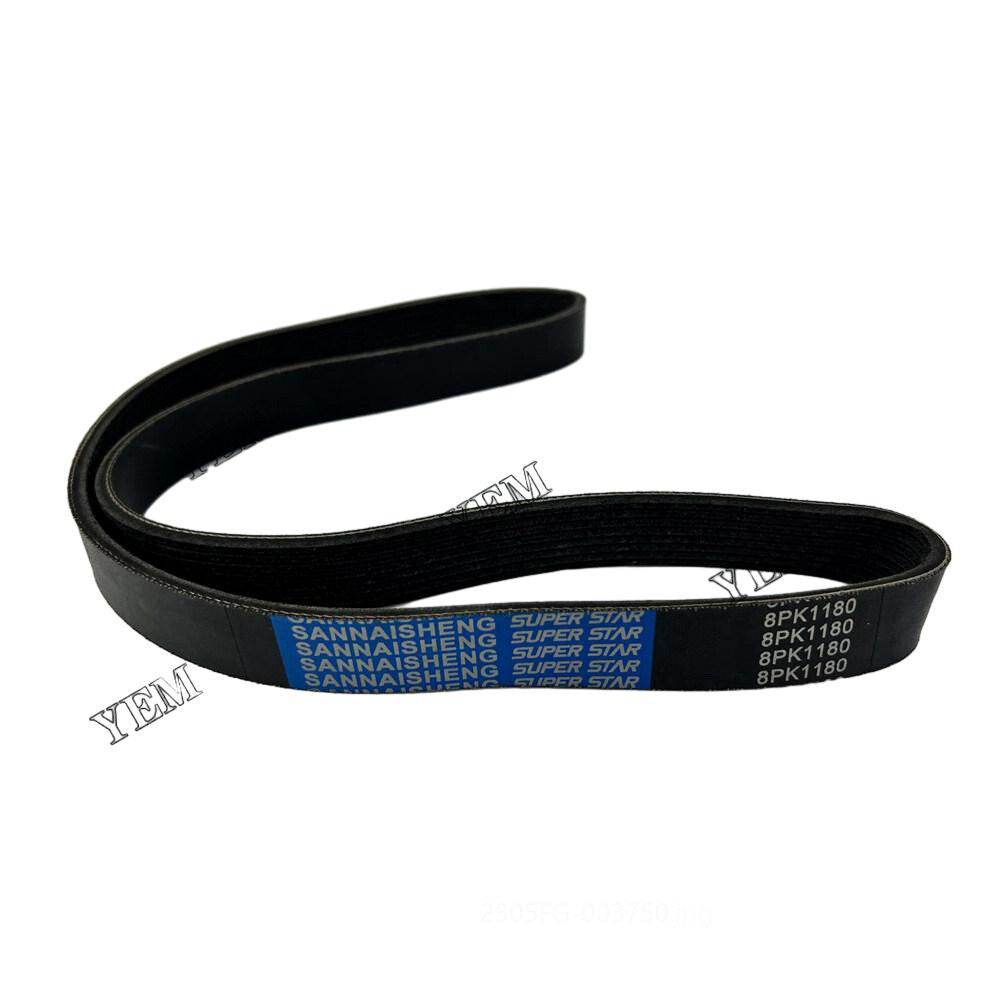 QSX15 Alternator Belt 8PK1180 6PK1180 Fit For Excavator Diesel Engine