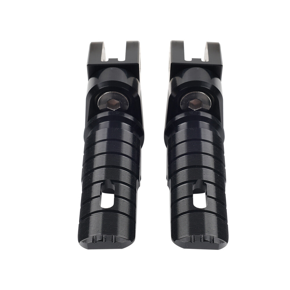 Black Front Footrests Foot Peg for Ducati Moster 821 937 950 1100 1200 Scrambler