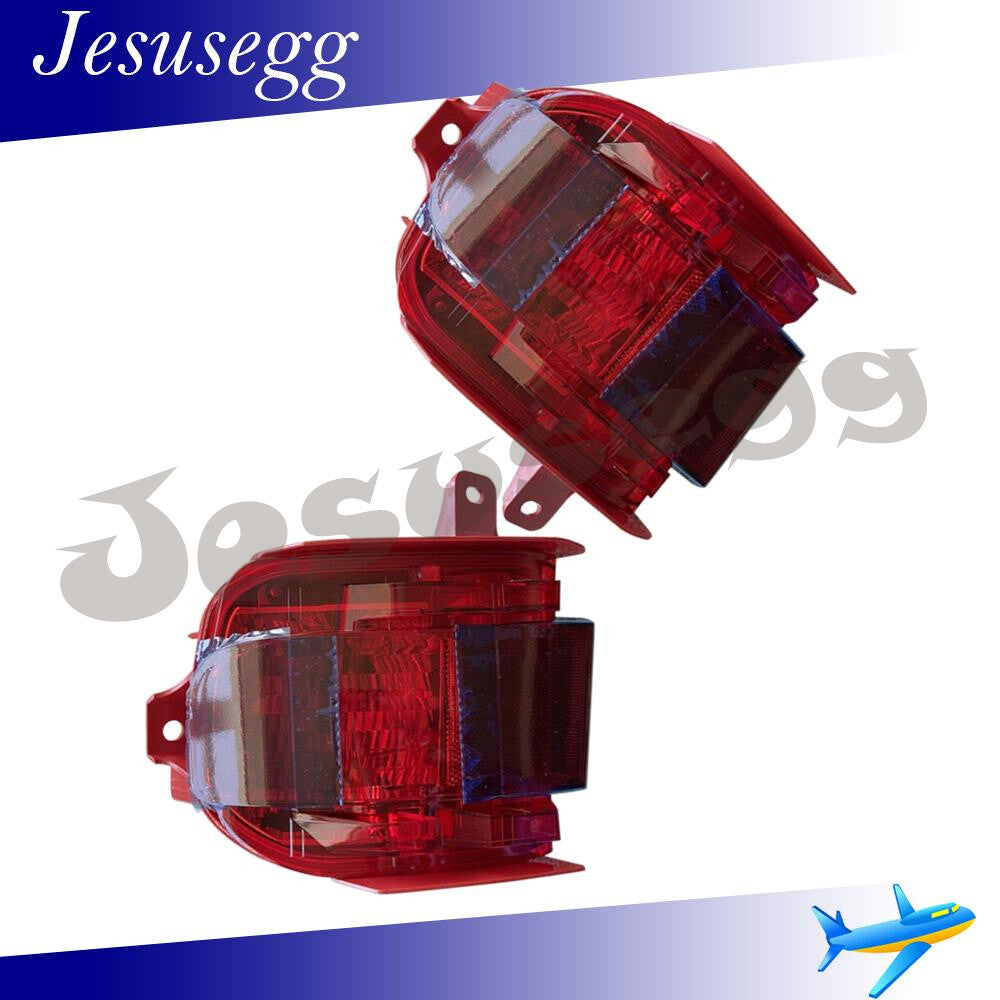 2x Fits 2013 2014 2015 for Lexus Lx570 Red Rear Reflector Assy LH+RH