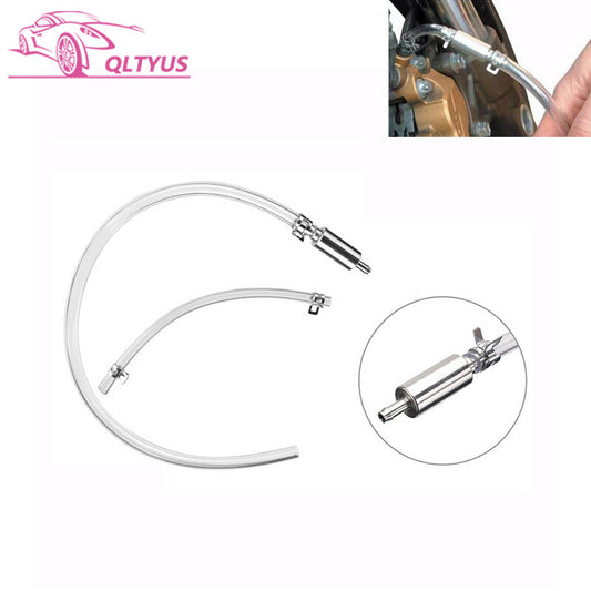 Car Motorcycle Clutch Brake Bleeder Hose One Way Valve Tube Bleeding Tool Kit