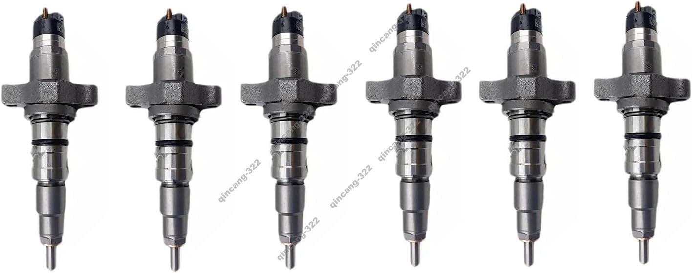 6 Pieces Fuel Injector 504055805 445120028 340840 for FPT Engine N67 for Iveco Truck