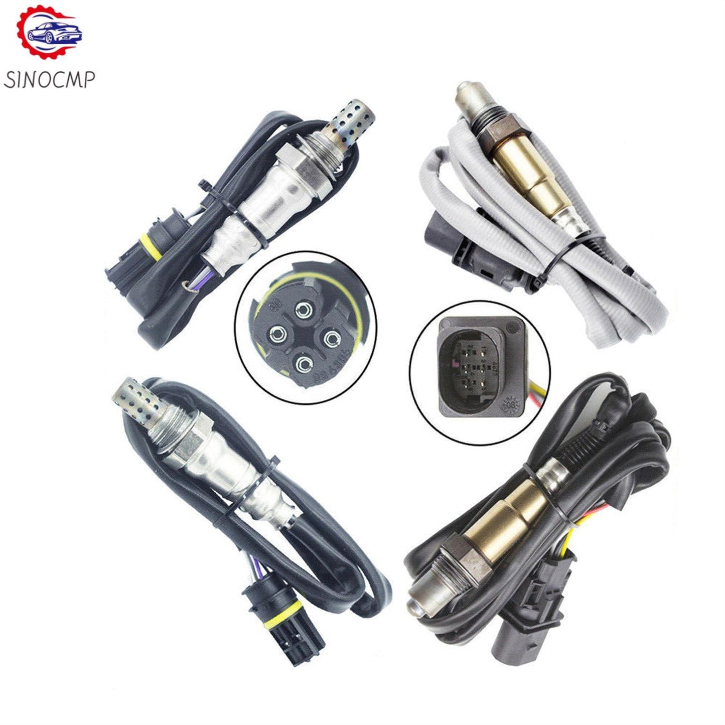 4x Oxygen sensor for BMW 335i 07-11 3.0L Upstream Downstream 234-5139 234-5138