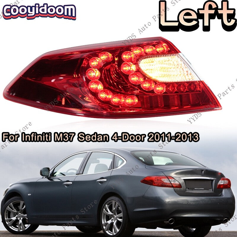 Left Tail Light Brake Reversing Lamp for Infiniti M37 Sedan 4-Door 2011-2013