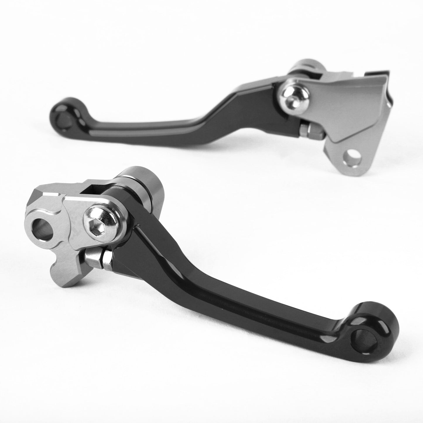 for Kawasaki KX65 KX85 2001-2021 KX250F 2004 Pivot Clutch Brake Levers US Black