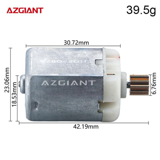 The cover latch actuator motor is located behind the trunk and is suitable for Audi S8 / S6 / RS5 / RS4