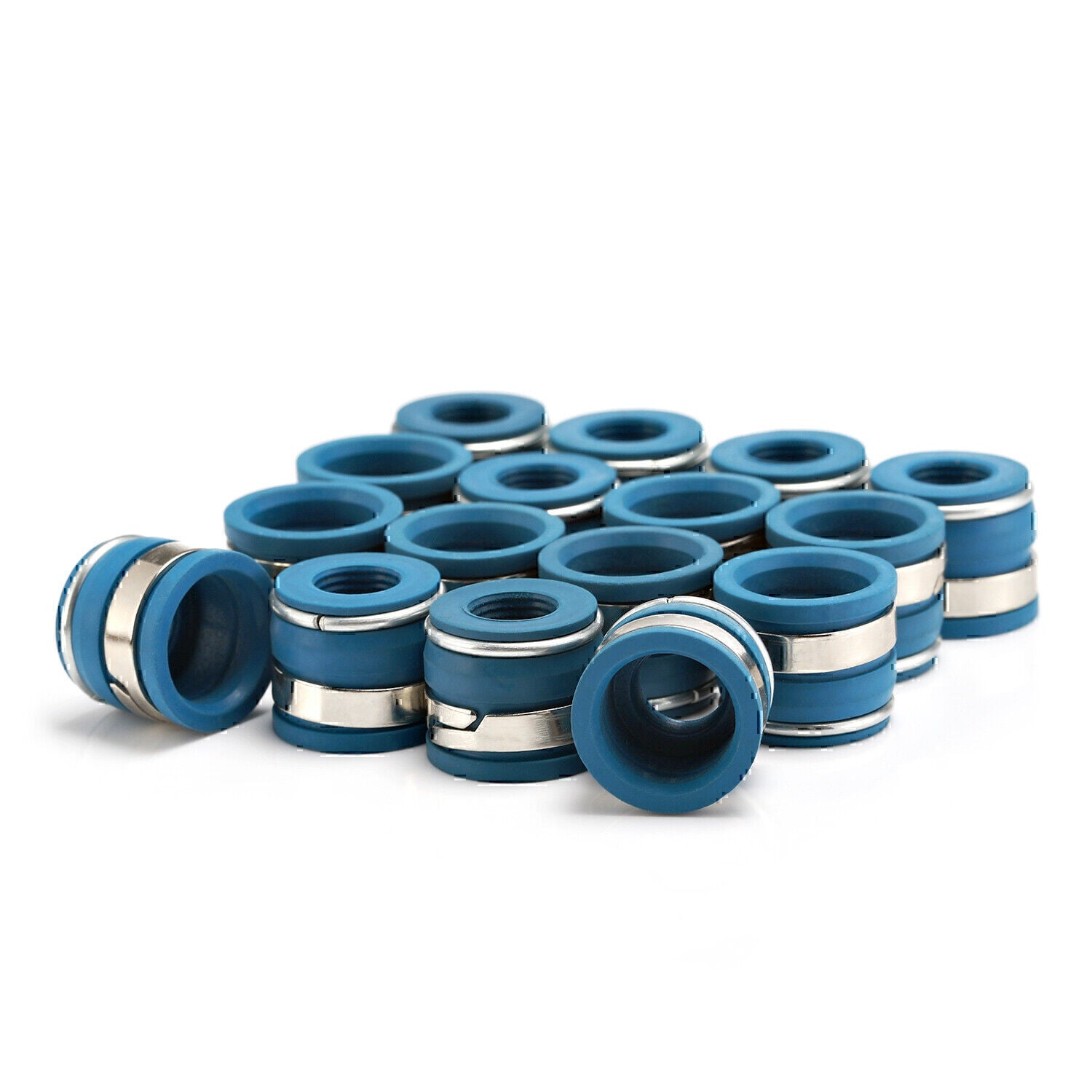 New 16pcs SBC for Chevy for Chevrolet Small Block Performance VITON Valve Stem Seal!