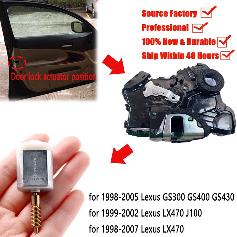 Door Lock Latch Actuator Motor FC-280PC-20150 for 1999-2004 for Chevrolet Tracker