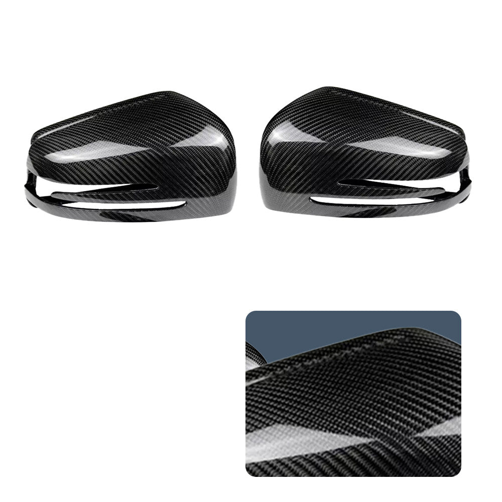 for Mercedes-Benz W204 C63 AMG Coupe 507 Real Carbon Fiber Side Mirror Cap