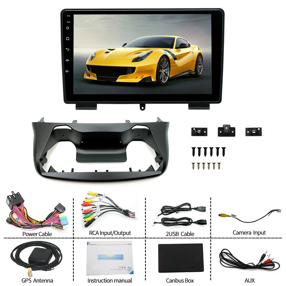 9Android 12 1+16G Car Radio GPS Navi for Hyundai for Genesis /Rohens Coupe 2009-12