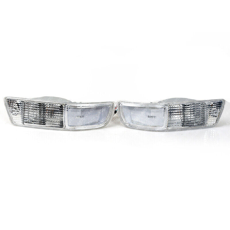 1 Pair Front Bumper Fog Lamp without bulb No Wire for Toyota RAV4 1998-1999