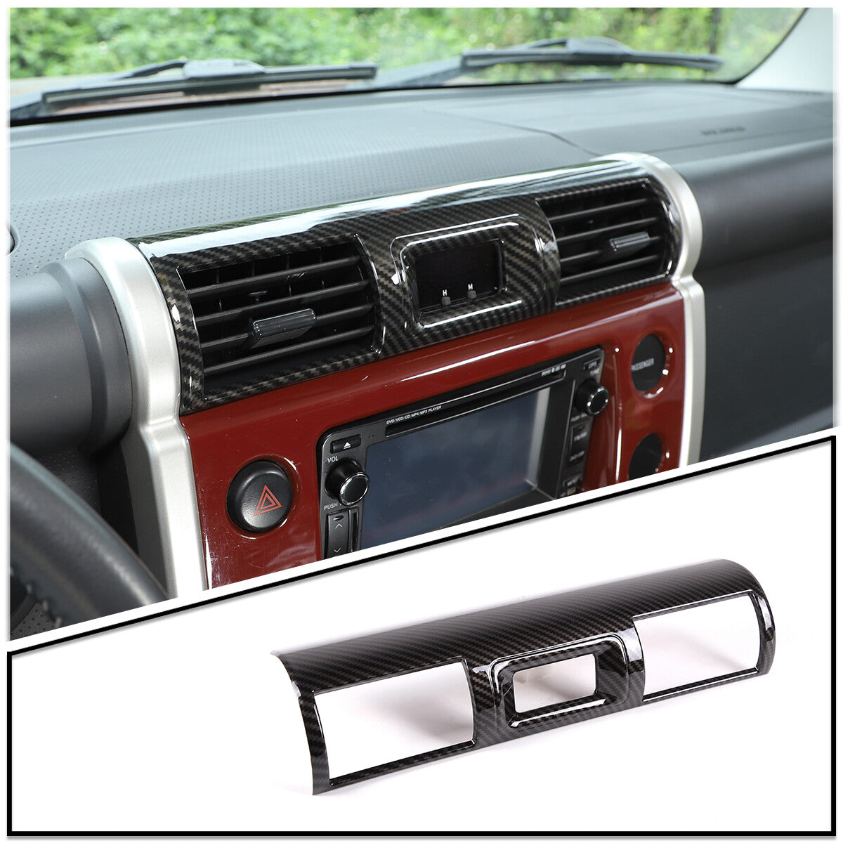 Alloy trunk right-side window Molle panel rack plate for Discovery 3 2004-2016
