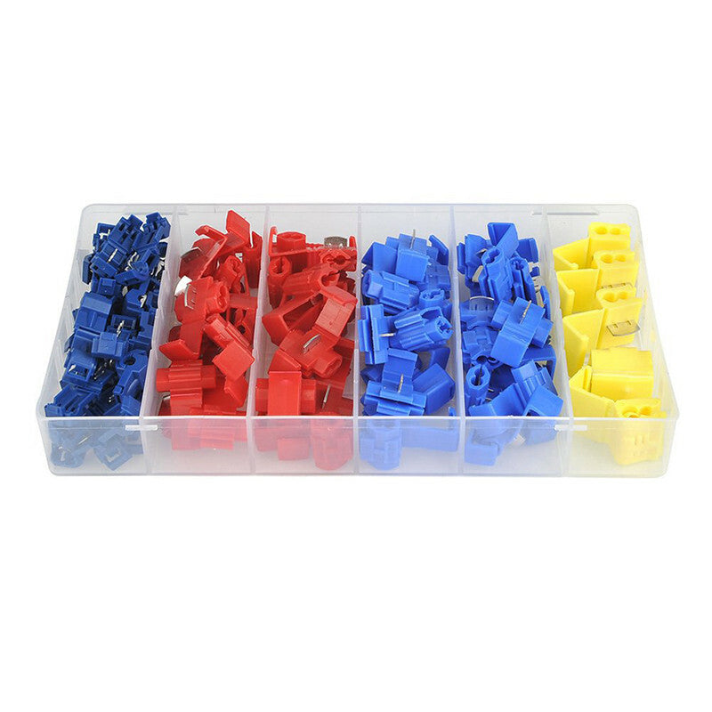 65Pcs Car Electric Wire Cable Connectors Splice Terminals Crimp Non Destructive
