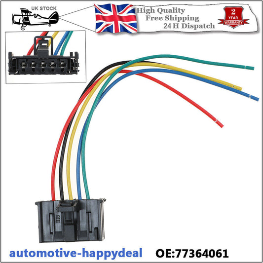 for VAUXHALL for CORSA D HEATER RESISTOR WIRING LOOM REPAIR HARNESS PLUG