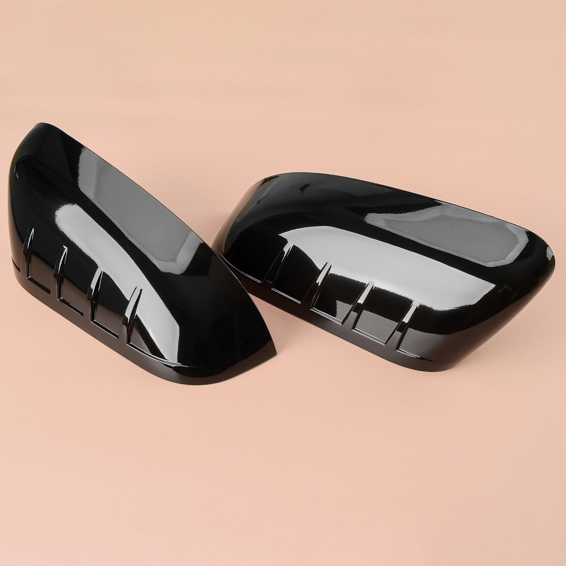 Gloss Black Side Mirror Cover Caps Fit for Ford Explorer 2011-2015