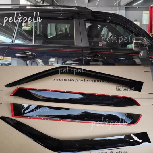 for Lexus LX600 2022-2024 Smoke Window Wind Visors Rain Sun Guard Vent Deflector