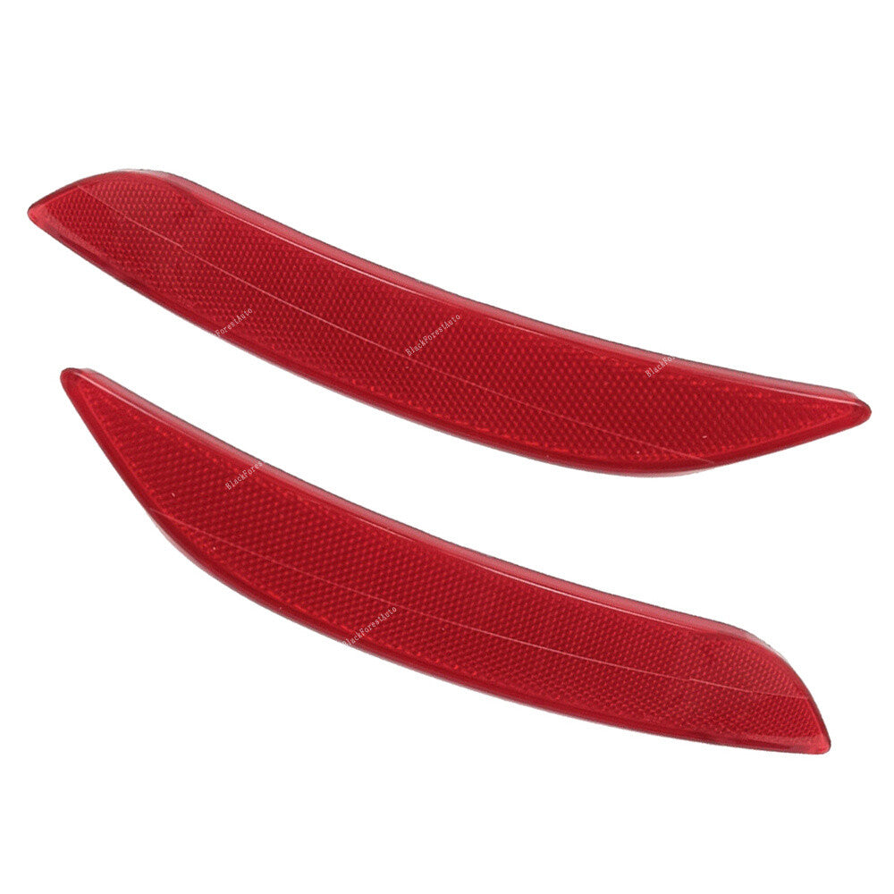Pair For 08-16 for BMW Z4 Series E89 Rear Bumper Reflector Red Right+Left Side