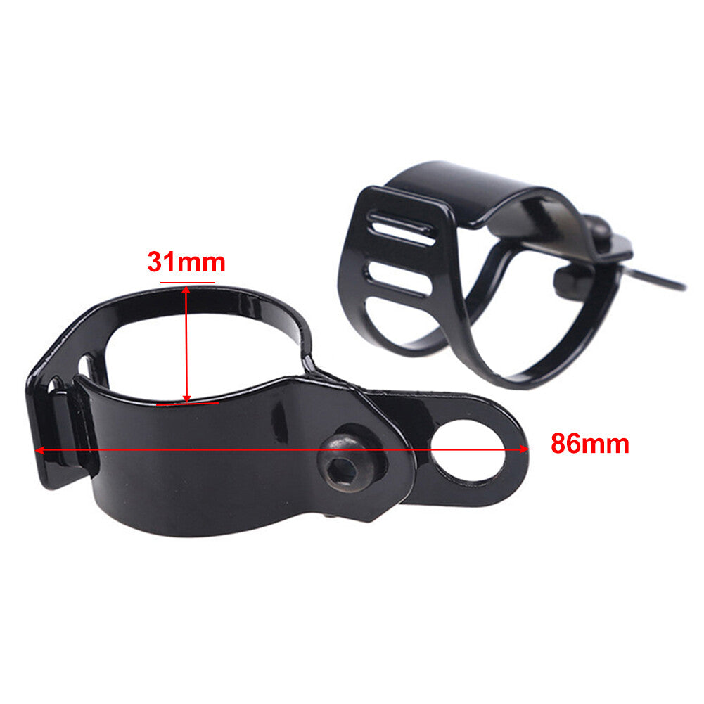Motorcycle Fork Ear Clamp Turn Signal Light Bracket Holder for Harley Chopper