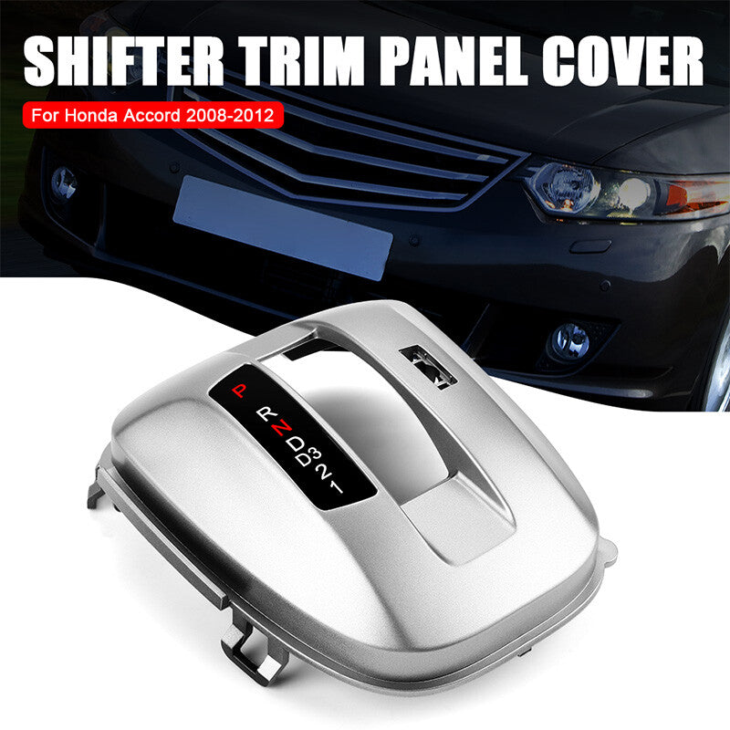 New Center Console Shifter Plate Cover Trim Kit Fit For 2008-2012 for Honda Accord