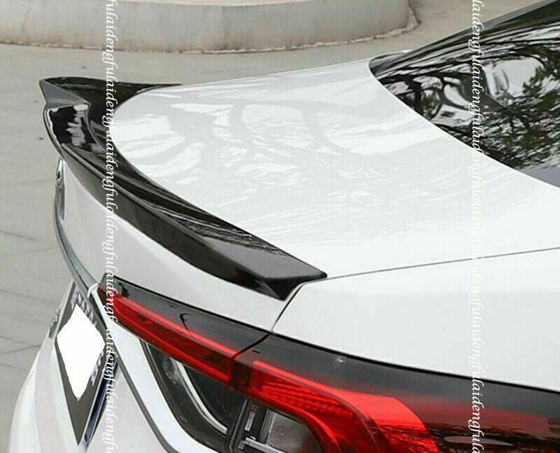 for Toyota for Corolla Sedan 2019-2023 Glossy Black Rear Trunk Spoiler Tail Wing Lip