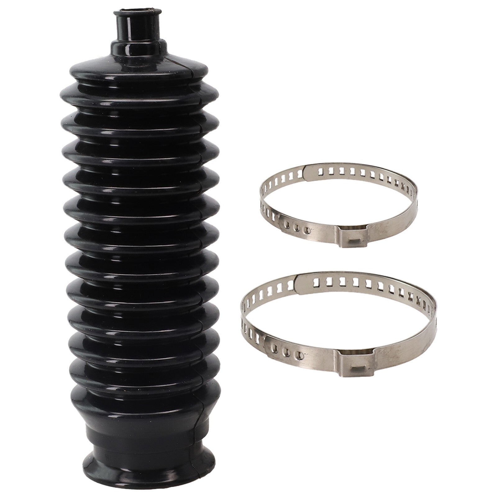 Steering Rack Boot Gaiter and Pinion Boot Kit in Black Silicone
