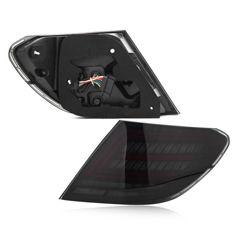 Smoked LED Tail Light Rear Brack Lamp for Mercedes W204 C250 C300 2007-2014