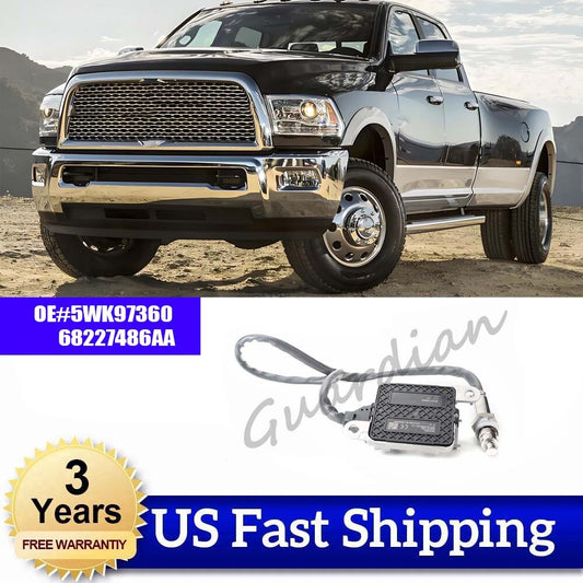 1X Downstream Nitrogen Oxide Sensor 5WK97360 68227486AA for RAM 2500 3500 4500