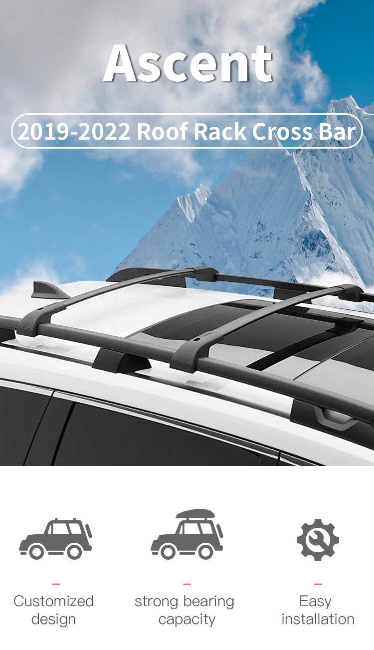 Crossbars Fits for Subaru Ascent Car Roof Rail Rack Rail Bar 2019-2022