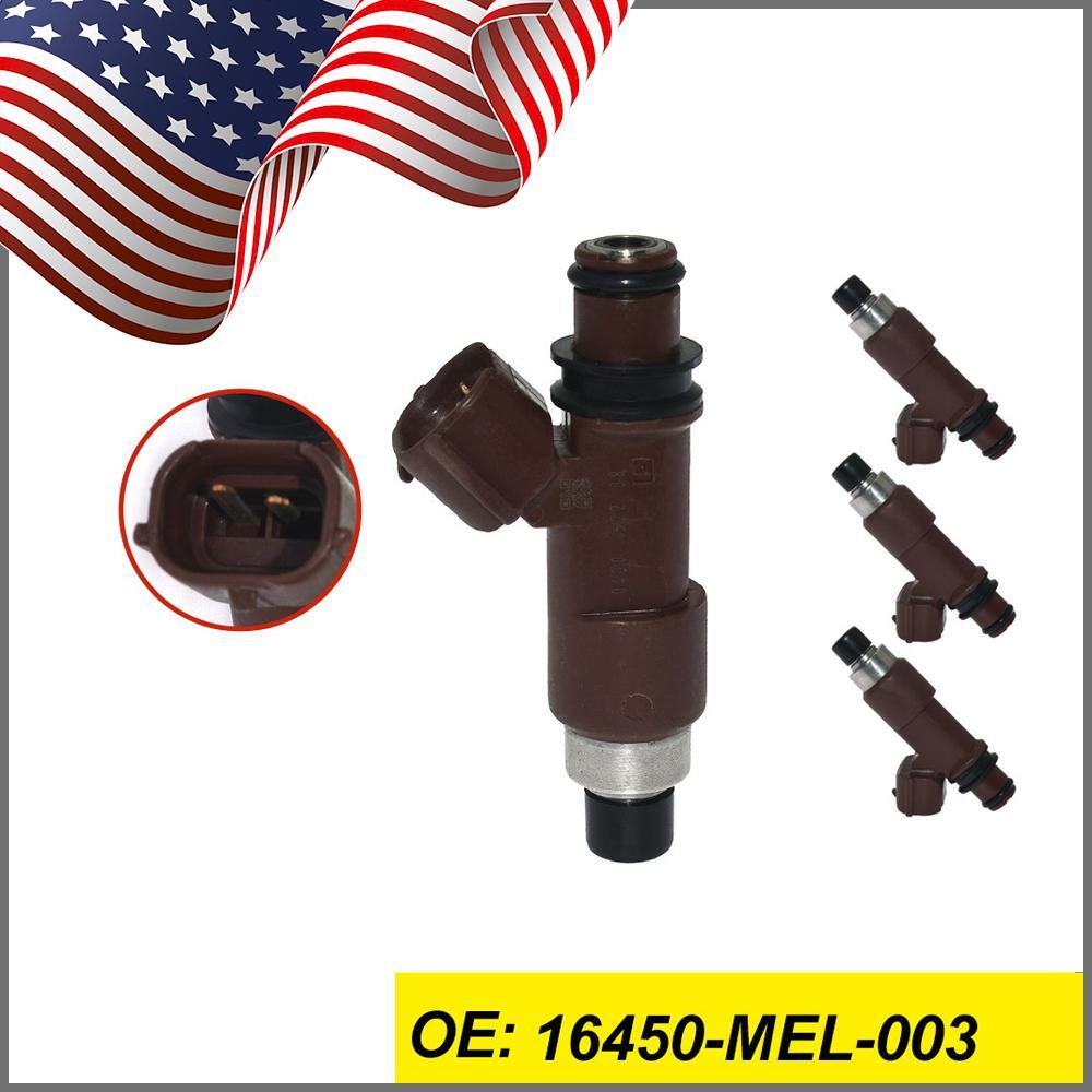 4x 16450-MEL-003 Car Fuel Injector for Honda CBR1000RR 2005 CBR1000RR-R 2007