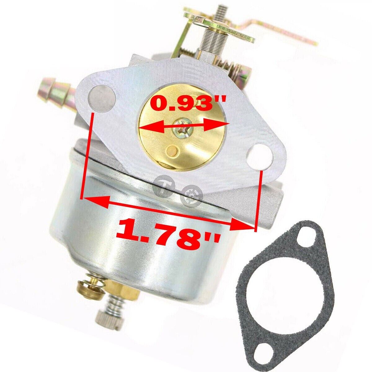 Adjustable Carburetor For Tecumseh 8HP 9HP 10HP Snowblower 640349 640052 640054
