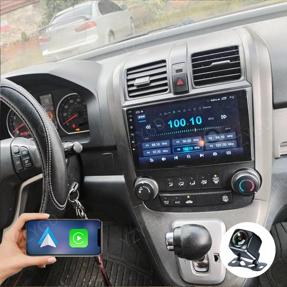 for Honda CRV 2007-2011 Android Auto Carplay Car Stereo Radio GPS WiFi Screen BT