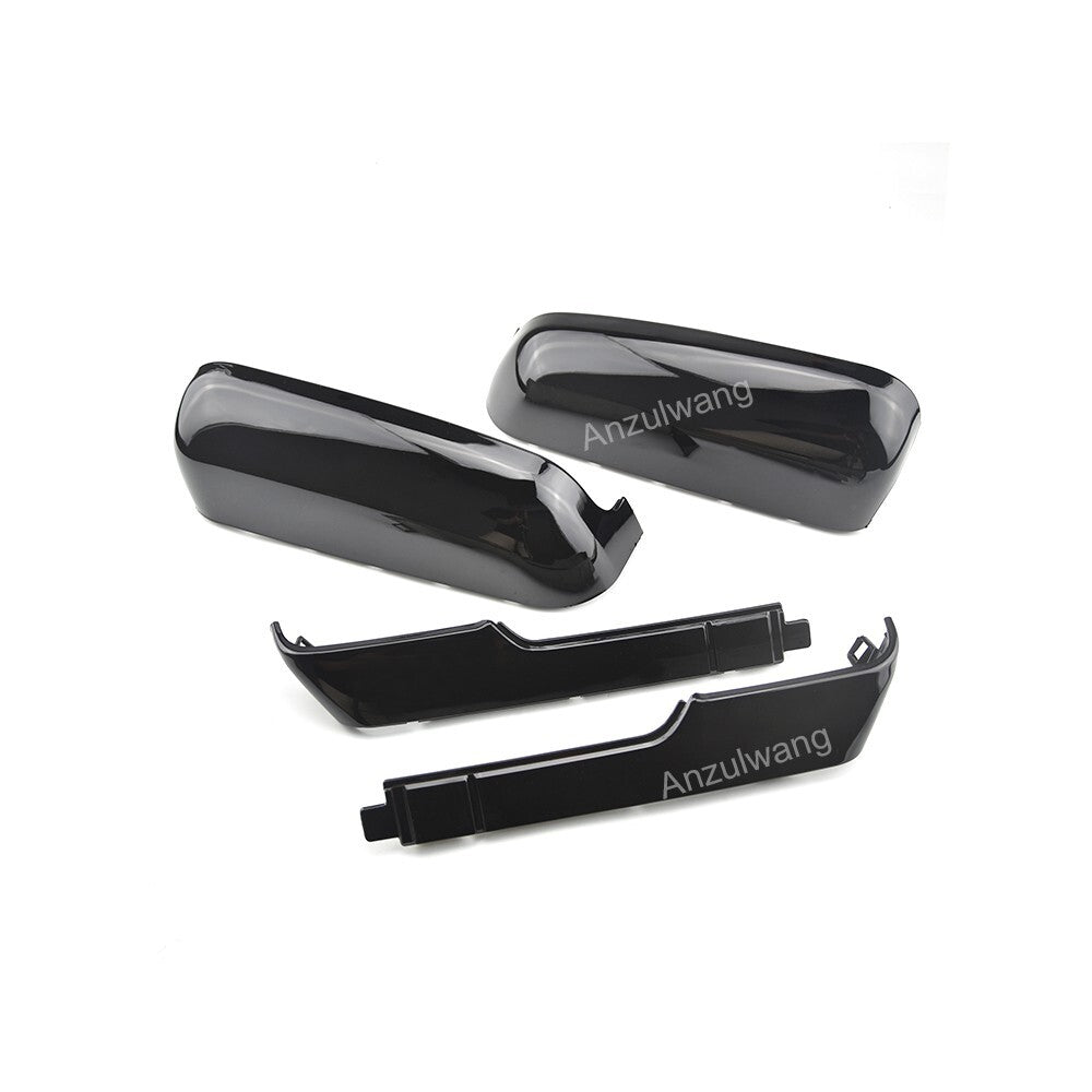 Rearview Mirror Cover Caps for Chevy Silverado for GMC for Sierra HD 2500 3500 2020-2023