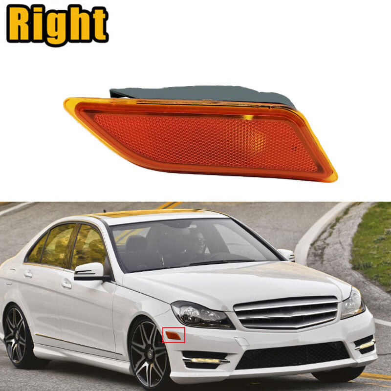 for Mercedes-Benz W204 C-Class 2011-14 Right Side Marker Light Turn Signal Light
