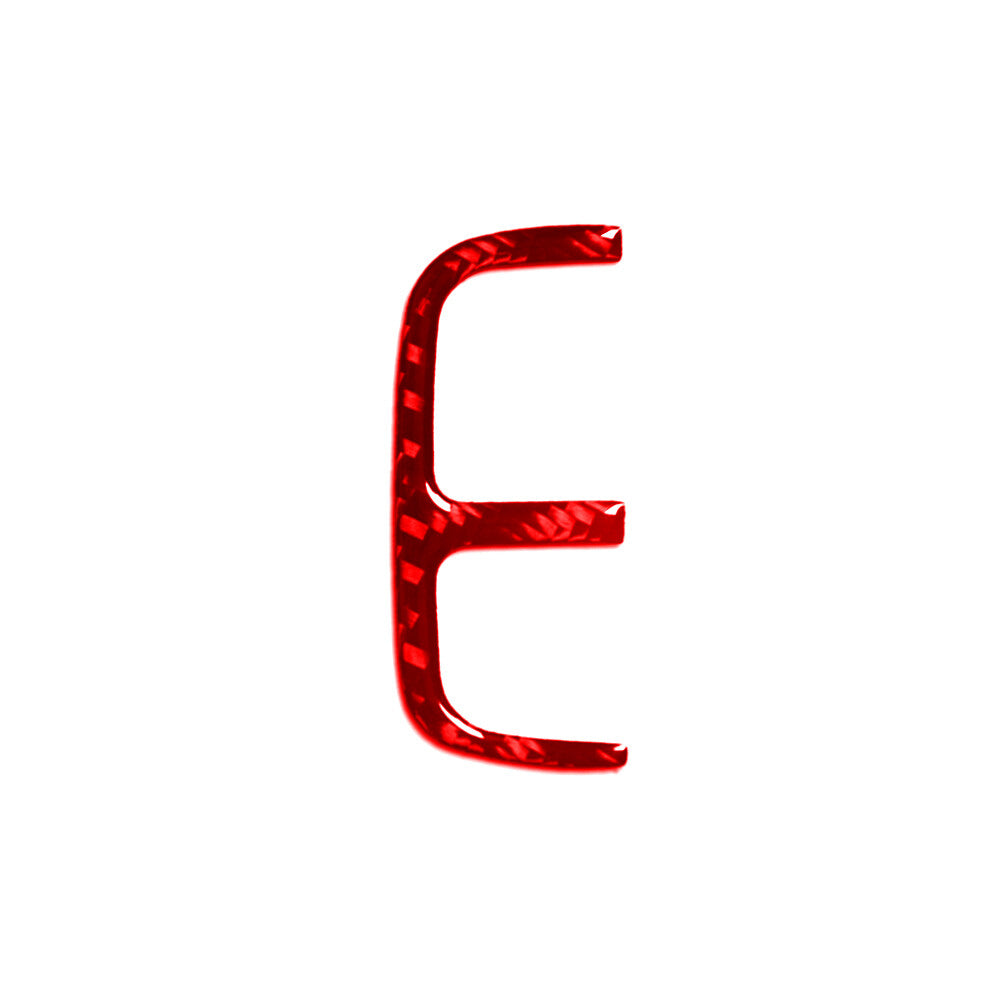 Red Carbon Fiber Driver Side Door Button Cover Trim for Hyundai Azera 2006-2011