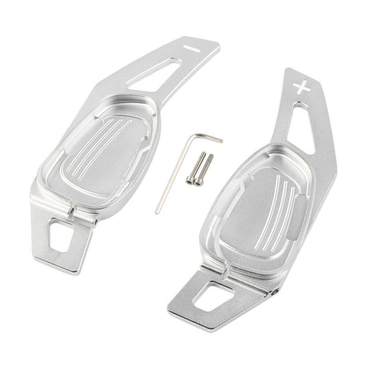 for Audi for A5 /S5/SA5 2016 Silver Steering Wheel Shift Paddle Shifter Trim Cover
