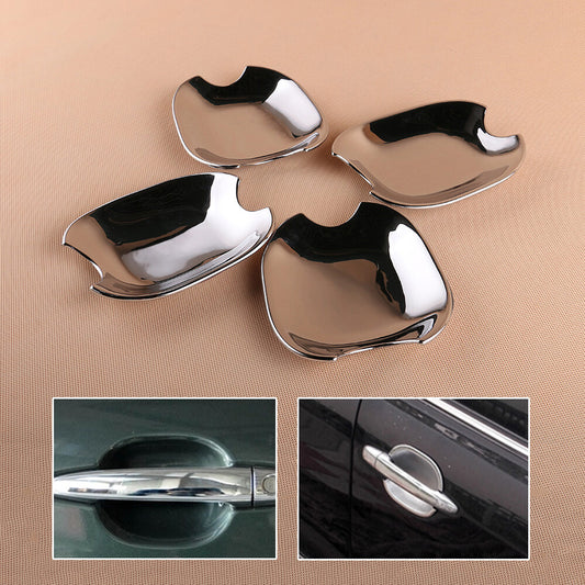 4Pcs Door Handle Cup Bowl Chrome Fit Highlander 2008-2010 for Toyota for Camry 2006-2011