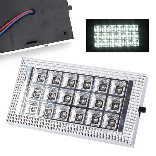 12V 18 LED White Roof Ceiling Vehicle Car Interior Reading Lights Lamp Bulb New