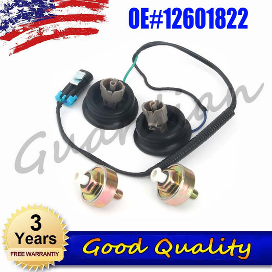 12601822 Knock sensor with wiring harness suitable for BUICK RAINIER for Cadillac CTS STS for Chevrolet