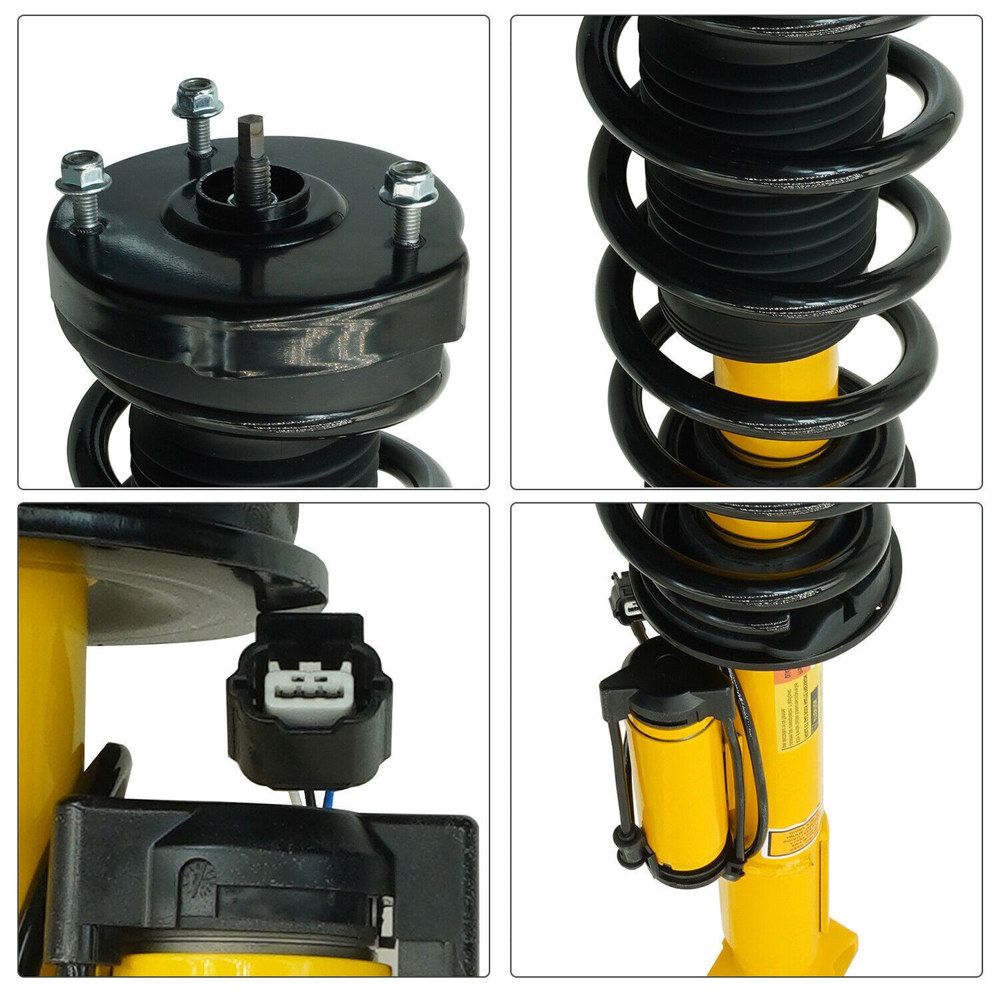 4X Front Rear Shock Struts Assys Active Damping for Dodge for Challenger Charger SRT