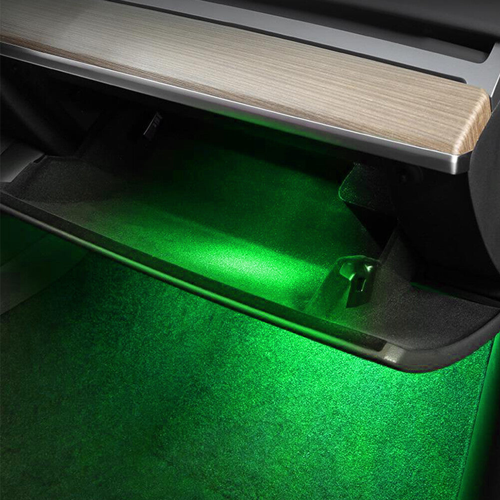 Car Interior Lighting Ultra Bright LED Lights Green for Tesla Model 3 S X Y
