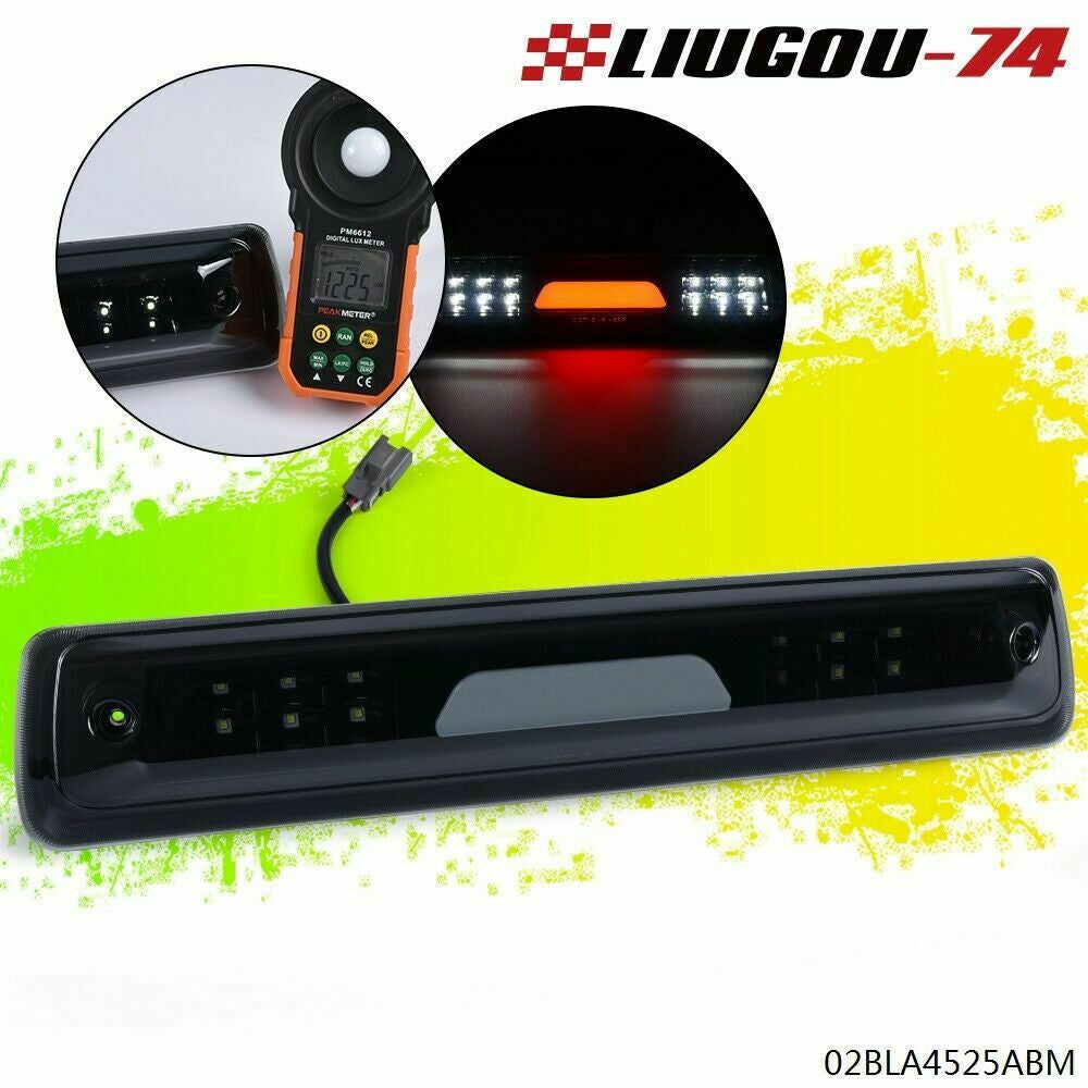 Suitable for 15-18 Colorado/Gimsey for Canyon Smoke/Black LED 3rd Brake Light Cargo Light LJ
