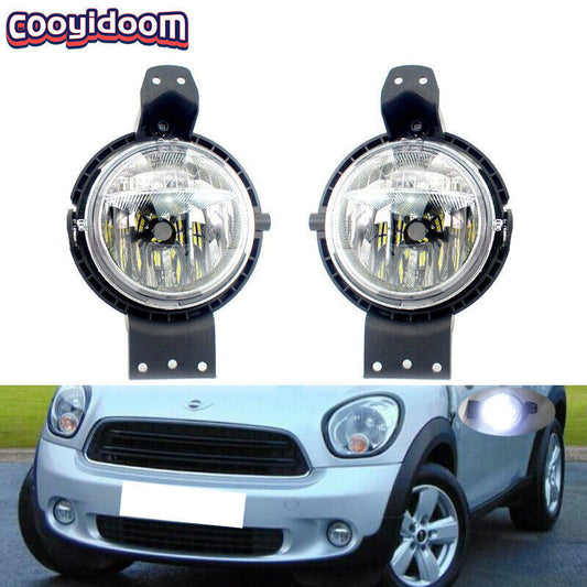 Applicable to 2011-2014 for Mini Cooper Countryman LED front bumper fog lights (left + right -)