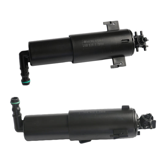 Pair L+R Headlight Washer Nozzle Wiper Cylinder Pump for BMW E70 for X5 2007-13