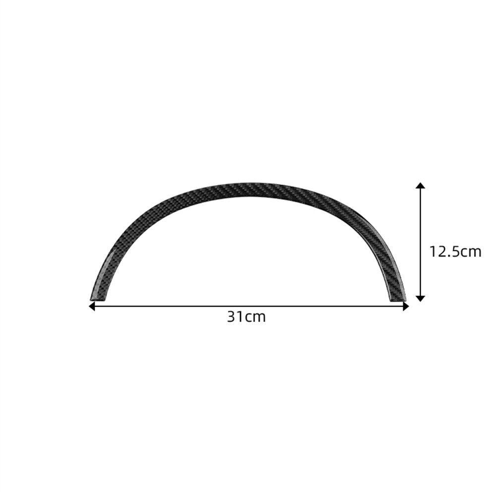 Carbon Fiber Dashboard Uper Strip Cover for BMW X3 E83 2004-2010 Car Accessories