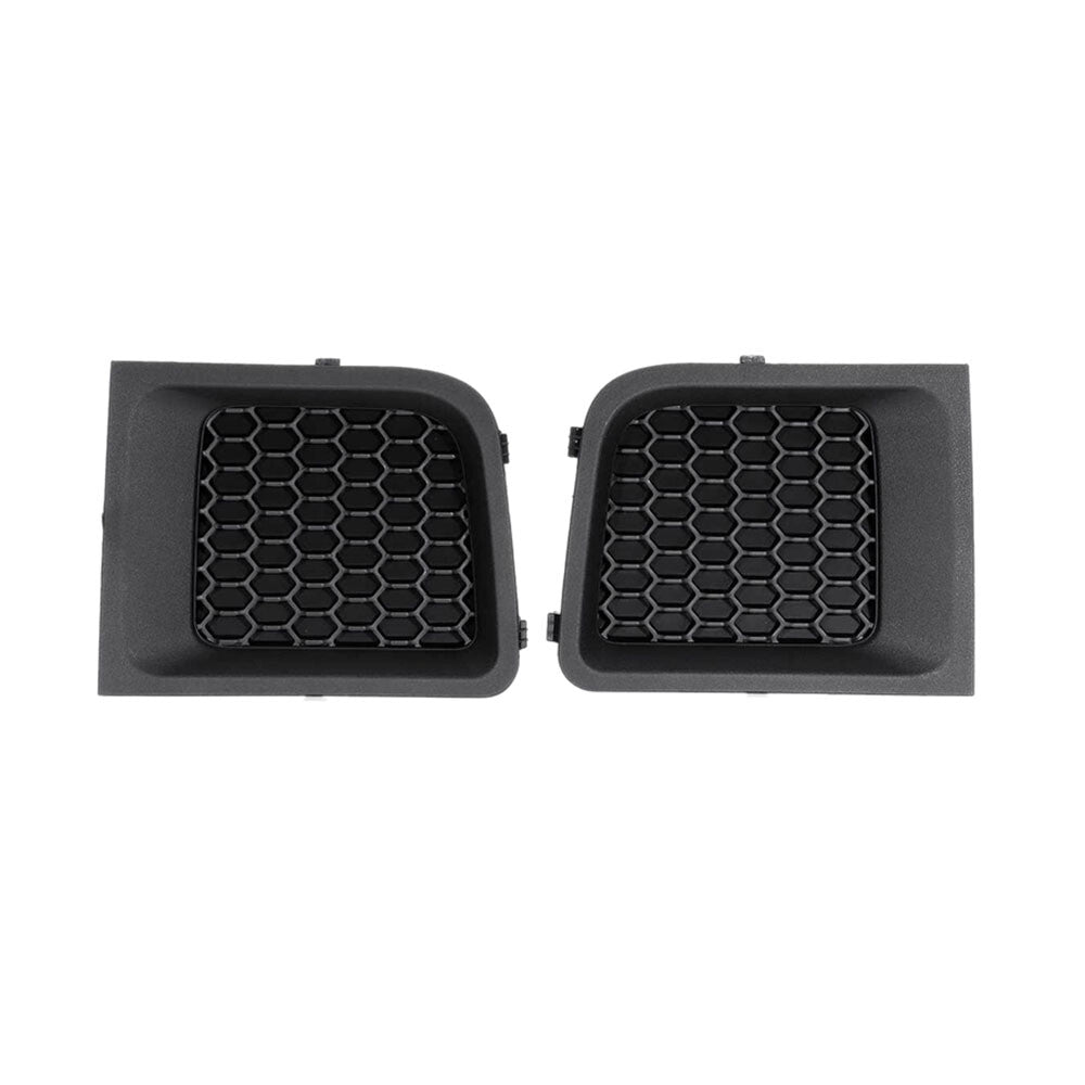 Left + Right Front Bumper Grill Insert Bezel Covers Fits 2015-2017 for Jeep Renegade