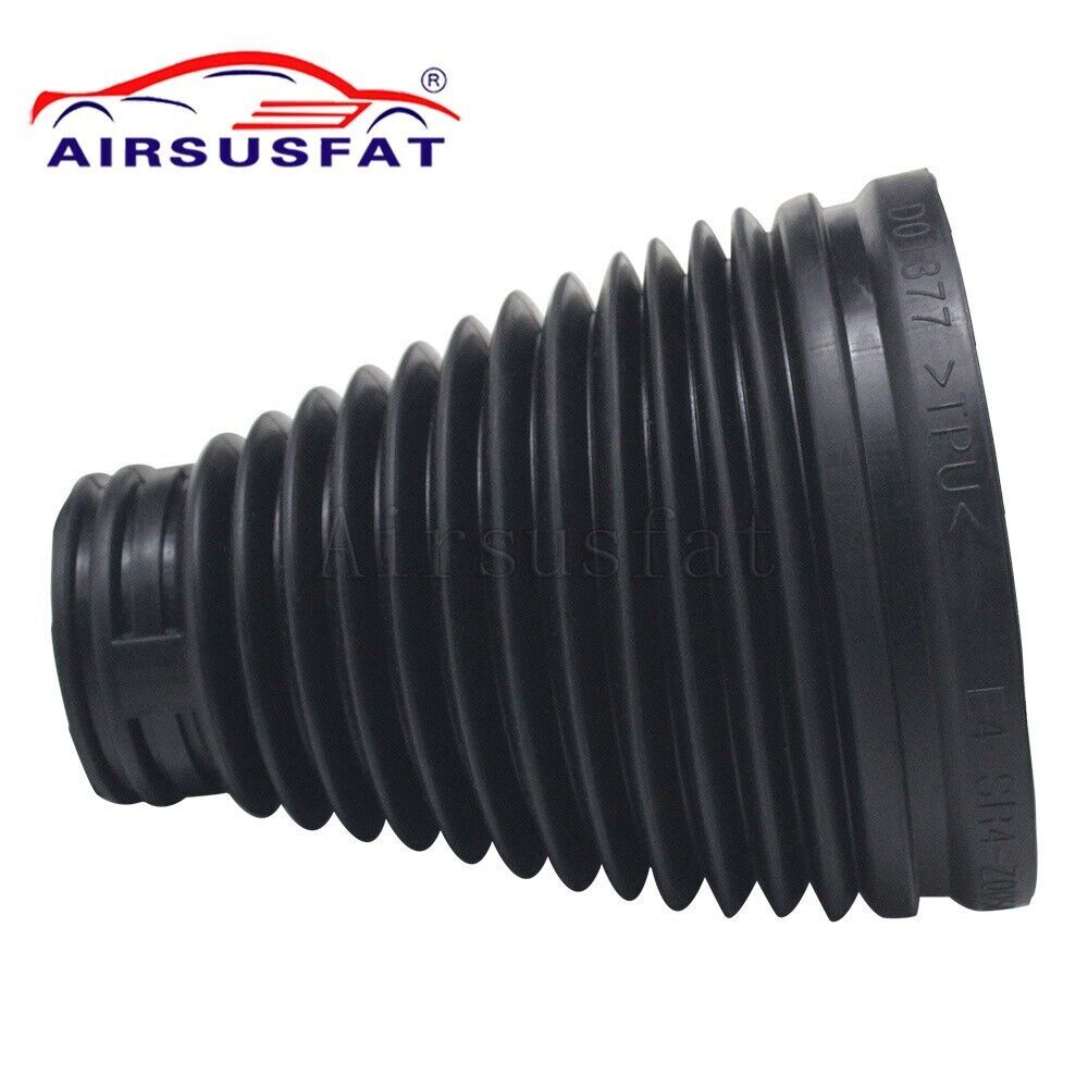 A pair of front shock absorber strut dust covers are suitable for Mercedes W253, X253, GLC300, and GLC350.