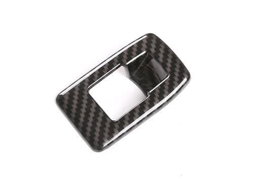 for BMW 3-Series G20 2019-2021 Carbon Fiber Tailgate Rear Door Switch Cover Trim