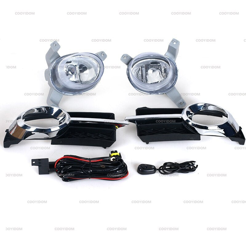 Front Fog light Fog Lamp Cover Bezel for Chevrolet Aveo sedan/Lova 2007-10 1 set