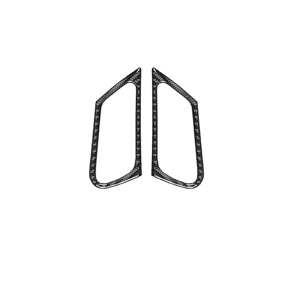 Carbon Fiber Front Door Handle Ring Cover for Mercedes-Benz C Class W203 2005-07