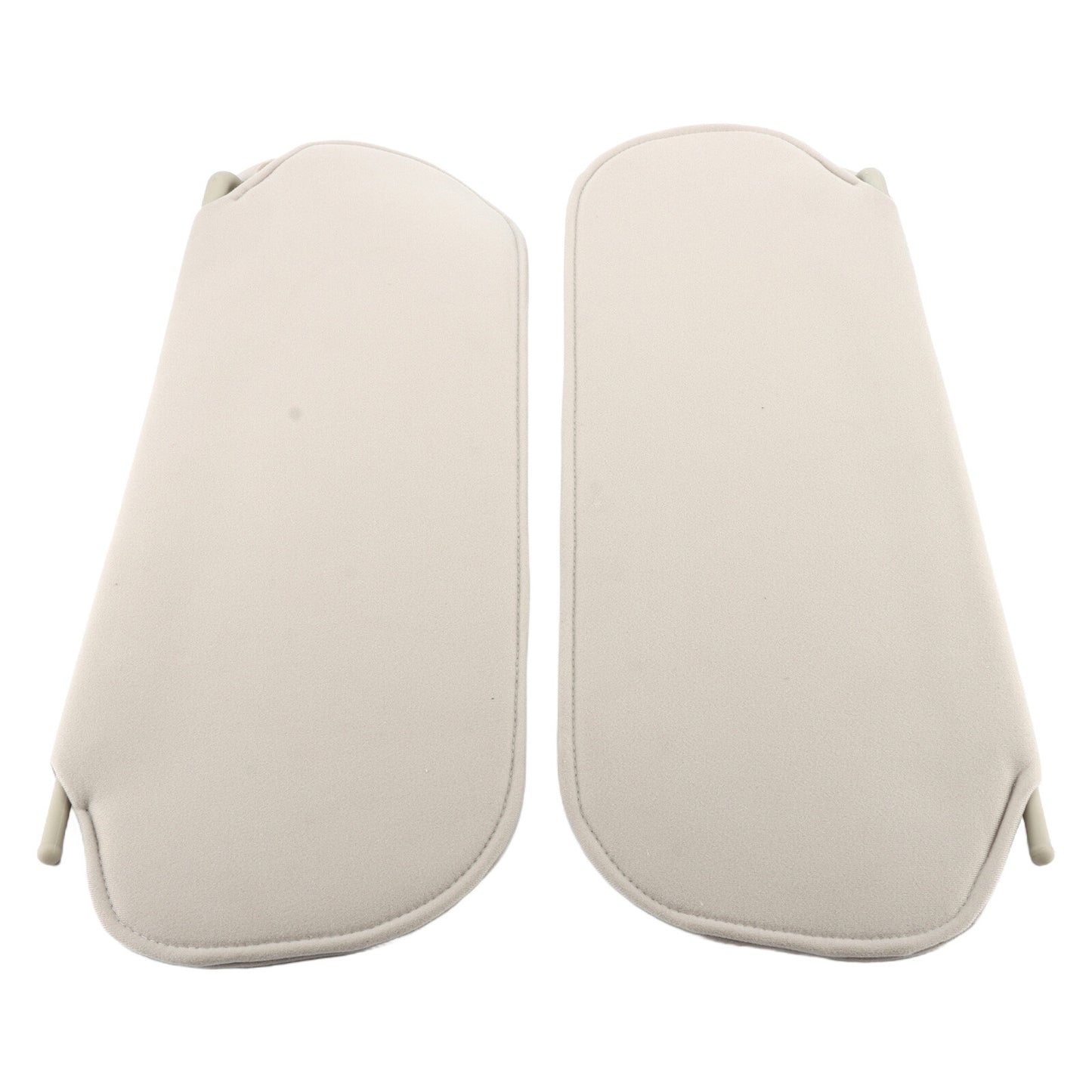 for Chevy Express for GMC Savana 1999-2019 Pair Gray Left Right Sun Visor w/o Light